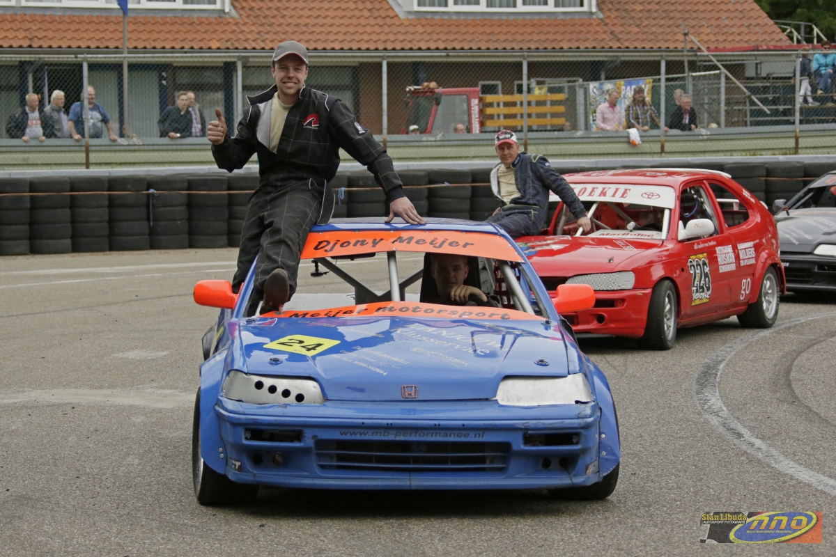 Djony Meijer und sein Honda! © Stan Libuda (ovalrace.com)