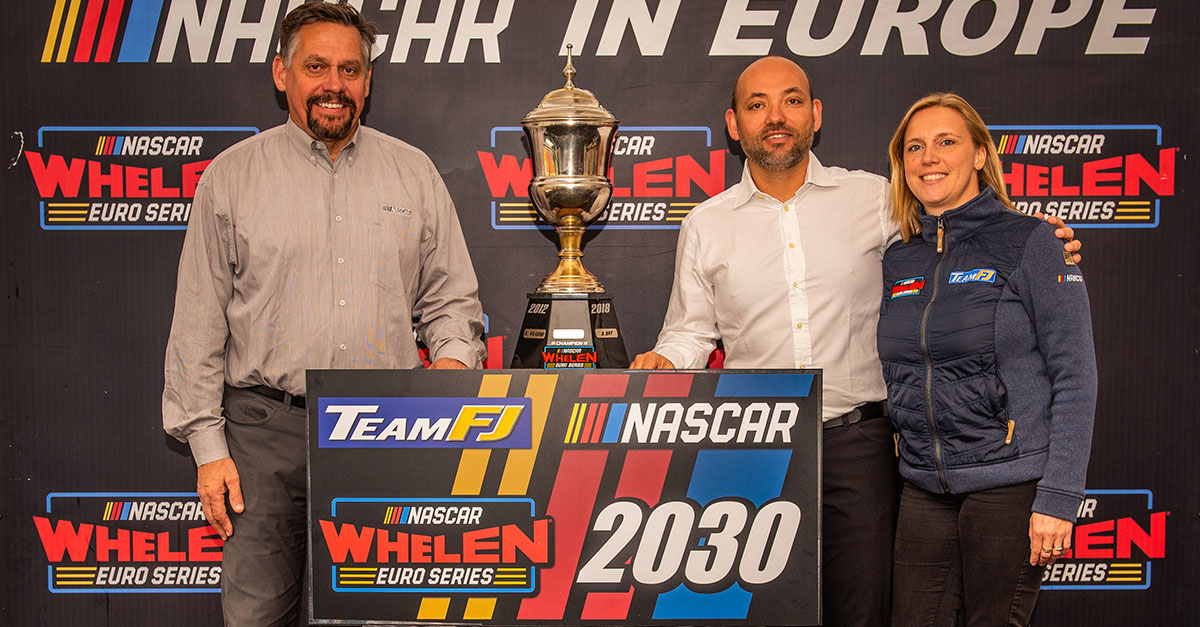 NWES-Zukunft: NASCAR und Team FJ verlängern Vertrag um zehn Jahre