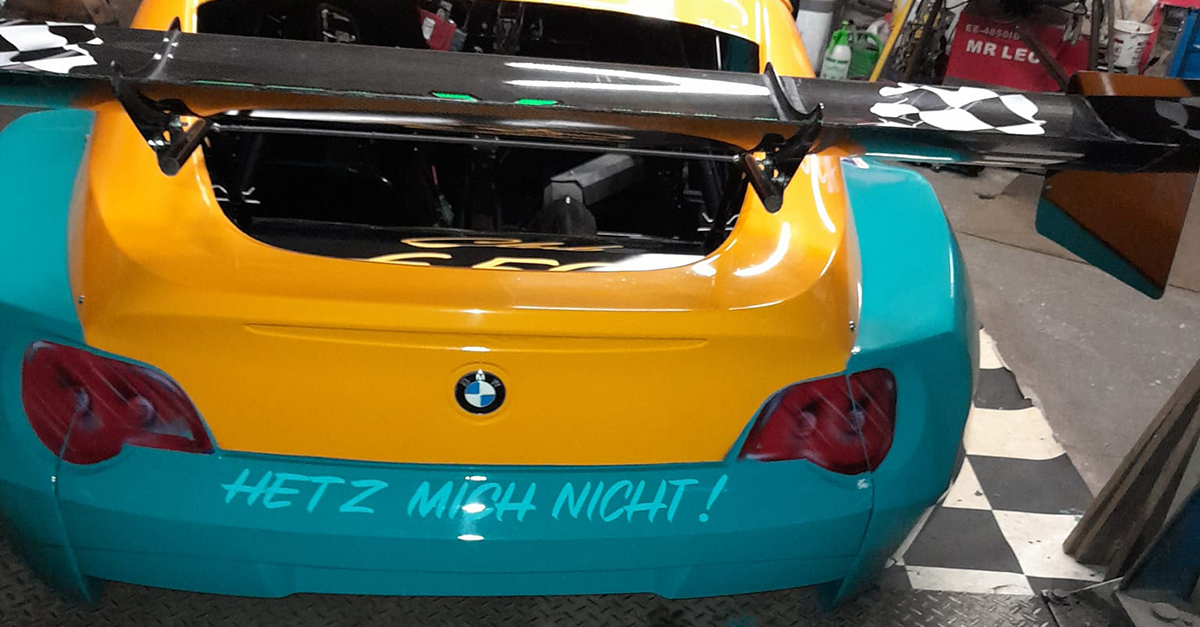 Im schicken BMW Z4: Roland Sudniks vor Rückkehr in die National Hotrods