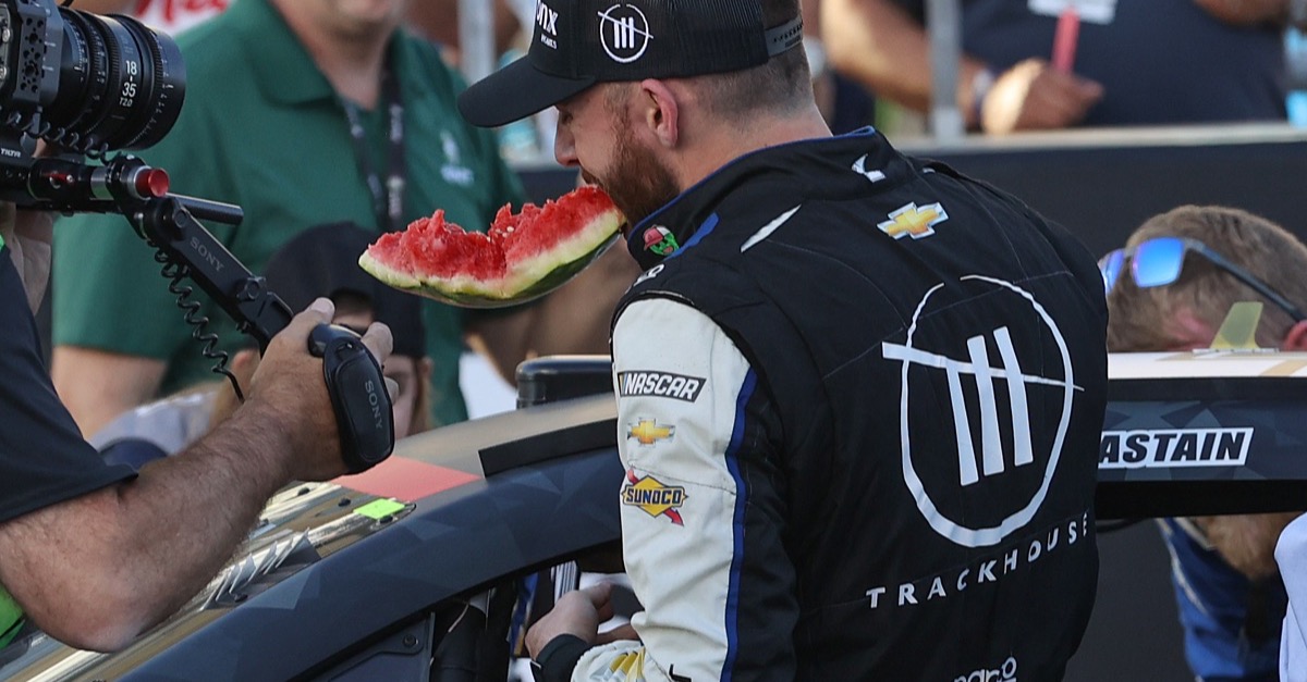Wissenswertes über Wassermelonen: NASCAR-Siegesfeier a la Chastain