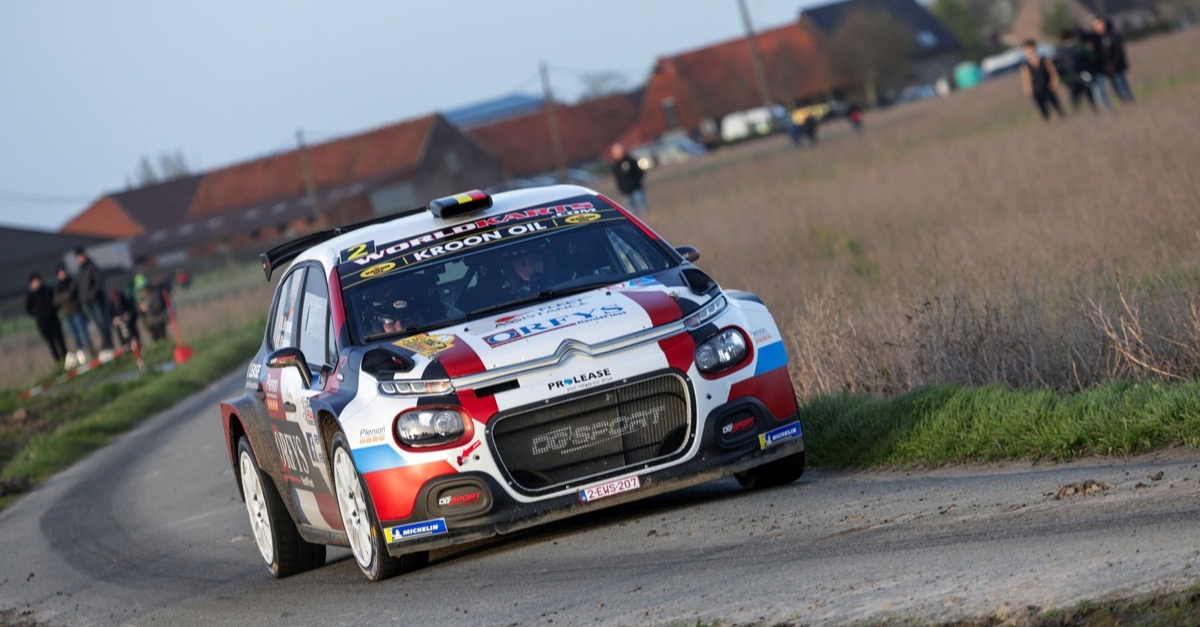TAC-Rallye: Niels Reynvoet übernimmt mit Sieg Gesamtführung