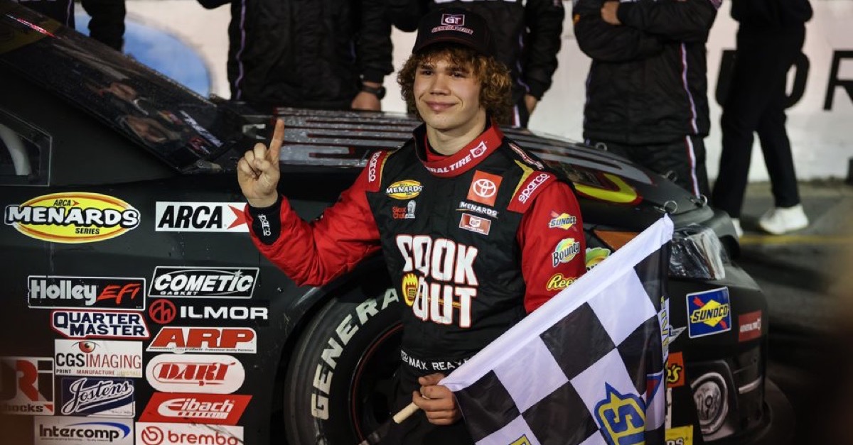 Max Reaves gewinnt sein ARCA-Debüt in Pensacola