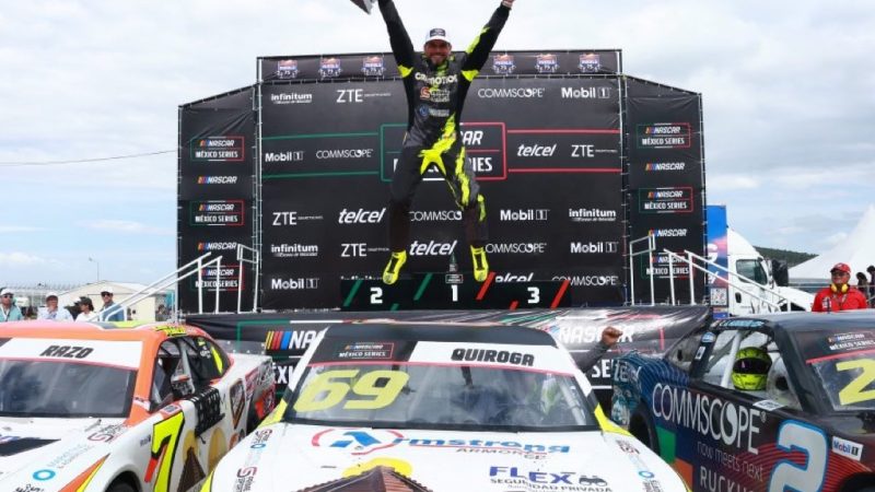 Finale der regulären NASCAR-Saison in Mexiko: Quiroga siegt, de Alba auf Platz eins 