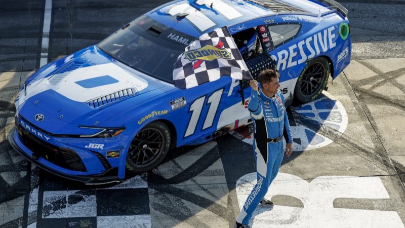 Hamlins Regen-Drama in Dover: Erster Fahrer mit vier Siegen in der NASCAR-Saison 2025