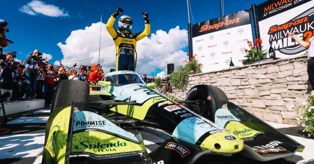 So verhalf ein kurzer Regenschauer Rasmussen zum ersten IndyCar-Sieg