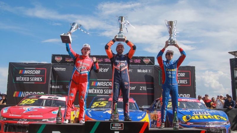 Julio Rejon gewinnt Playoff-Auftakt der NASCAR Mexico Series in San Luis Potosi