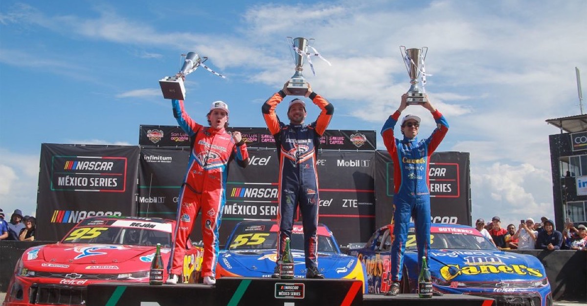 Julio Rejon gewinnt Playoff-Auftakt der NASCAR Mexico Series in San Luis Potosi