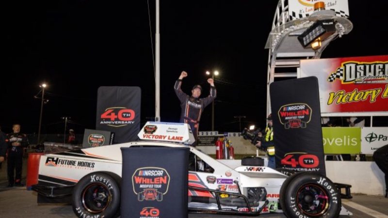 NASCAR Modified Tour: Lutz feiert Befreiungsschlag, Silk baut Siegesserie aus