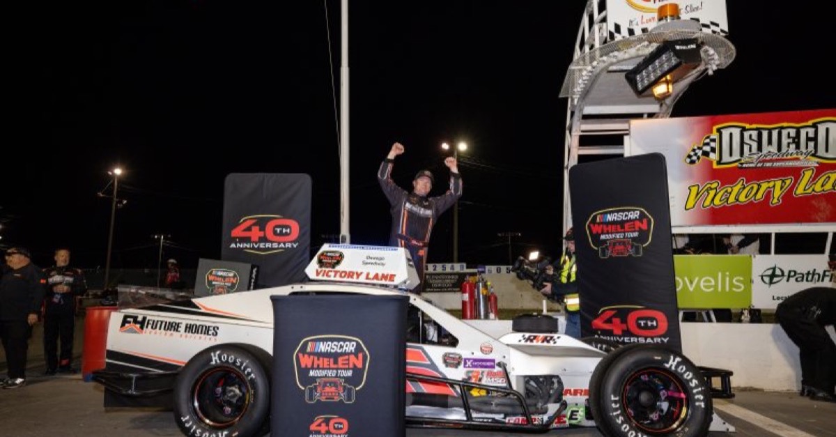 NASCAR Modified Tour: Lutz feiert Befreiungsschlag, Silk baut Siegesserie aus