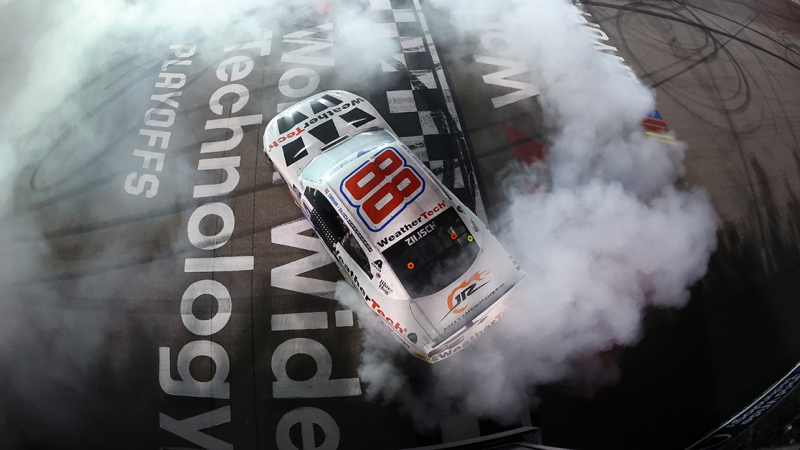 NASCAR-Xfinity in Gateway: Zilisch holt vierten Sieg in Folge und Regular-Season-Titel