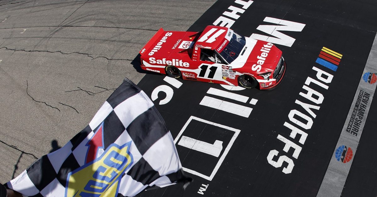 Corey Heim stellt mit neuntem Saisonsieg in New Hampshire Truck-Rekord ein