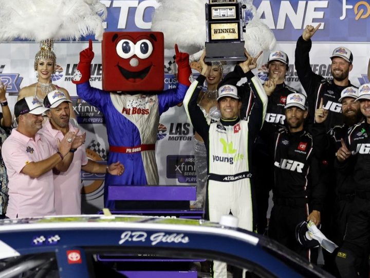 Almirola dominiert in Las Vegas: Der Routinier sichert Joe Gibbs das Finalticket