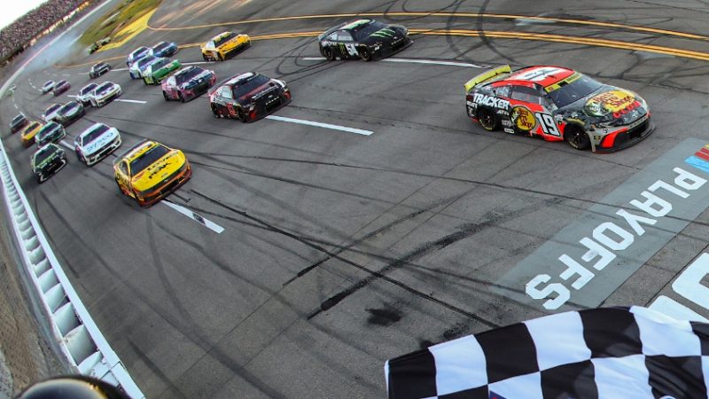 Talladega-Wahnsinn: Briscoe sichert sich in letzter Sekunde das Finalticket