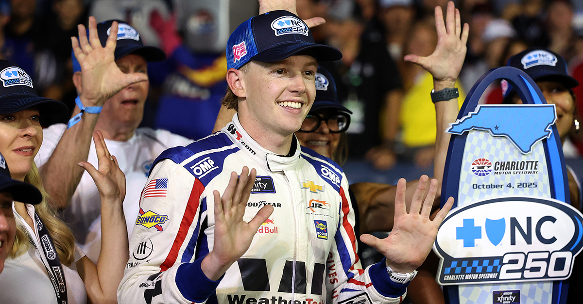 Routine-Sieg für Zilisch nach Playoff-Dramen auf dem Charlotte-Roval in der NASCAR Xfinity Series