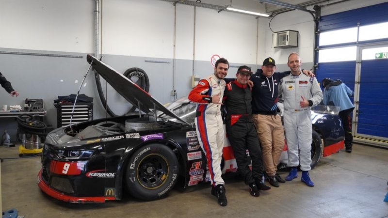 V8-Donner im Winter: Marko Stipp Motorsport und EuroNASCAR testen für die Saison 2026