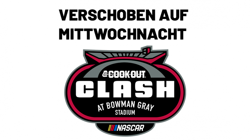 UPDATE: Winterchaos in Bowman Gray: Clash auf Mittwoch verschoben