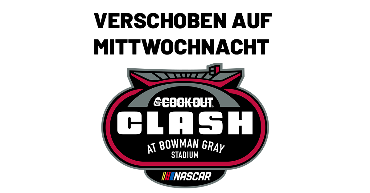 UPDATE: Winterchaos in Bowman Gray: Clash auf Mittwoch verschoben
