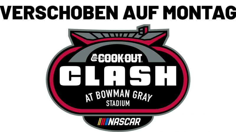 Winterchaos in Bowman Gray: Clash auf Montag verschoben
