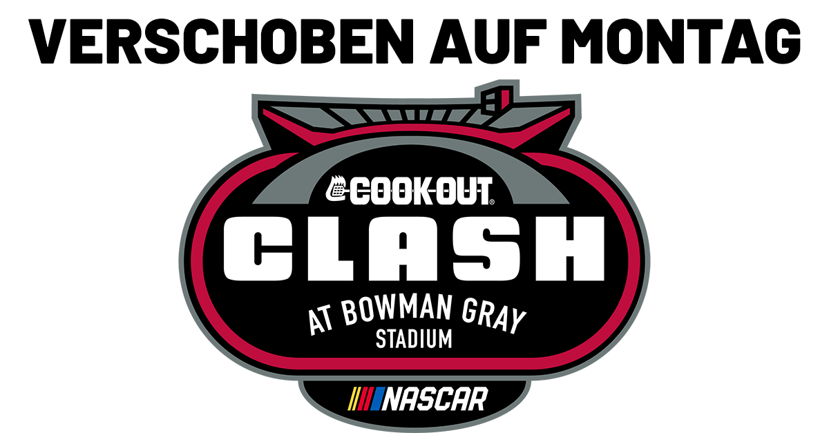 Winterchaos in Bowman Gray: Clash auf Montag verschoben