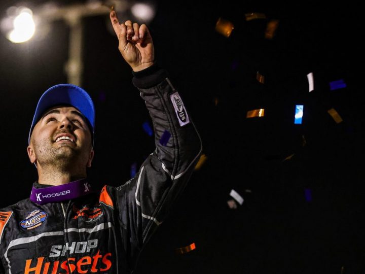 David Gravel dominiert in Oklahoma: Doppelsieg für den aktuellen Meister der World of Outlaws