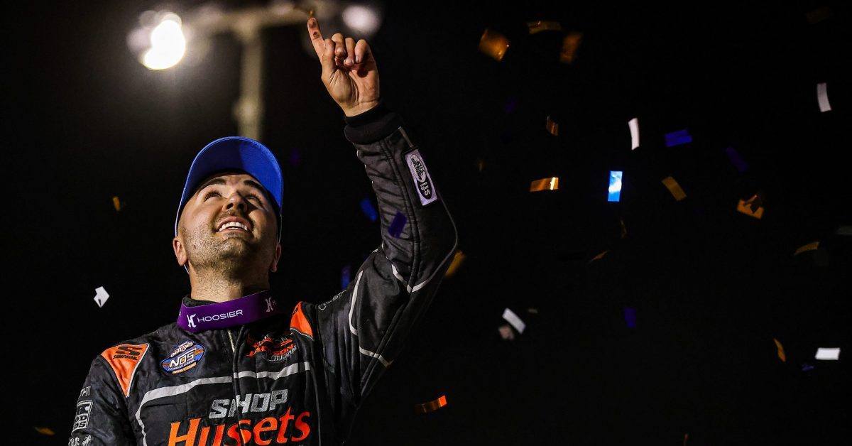 David Gravel dominiert in Oklahoma: Doppelsieg für den aktuellen Meister der World of Outlaws