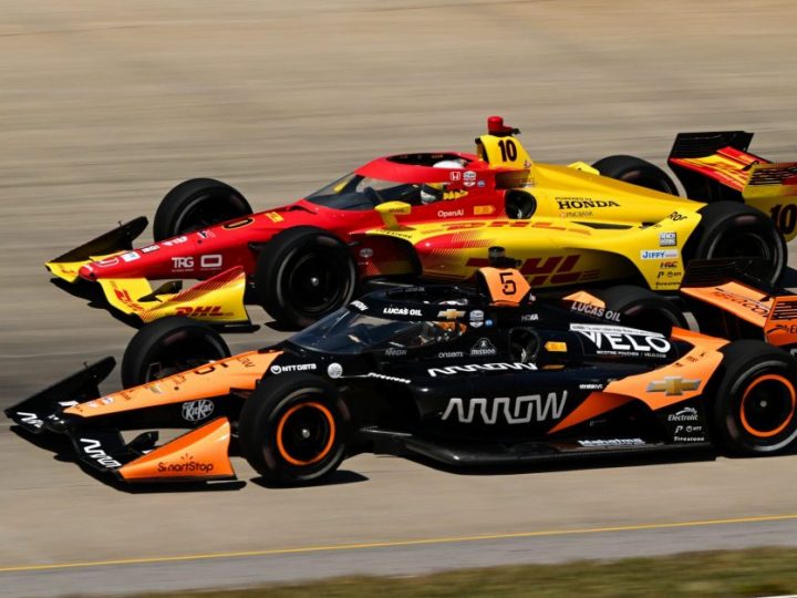 IndyCar-Boxenfunk 2026: O’Ward und Palou testen Reifen auf dem Nashville Speedway