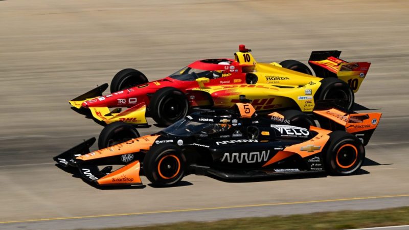 IndyCar-Boxenfunk 2026: O’Ward und Palou testen Reifen auf dem Nashville Speedway