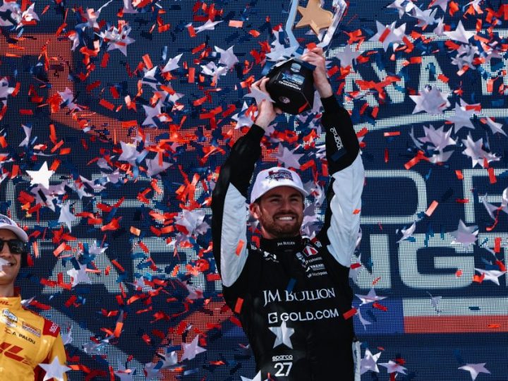 Kyle Kirkwood triumphiert beim IndyCar-Debüt in Arlington
