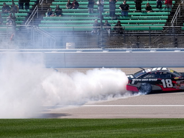 Aggressiv zum Erfolg: Gio Ruggiero sichert sich zweiten ARCA-Sieg in Kansas