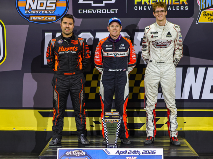 Sweet und Gravel teilen sich die Siege beim Knoxville-Double-Header der World of Outlaws