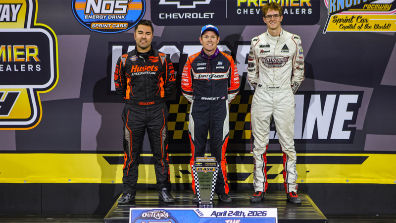 Sweet und Gravel teilen sich die Siege beim Knoxville-Double-Header der World of Outlaws