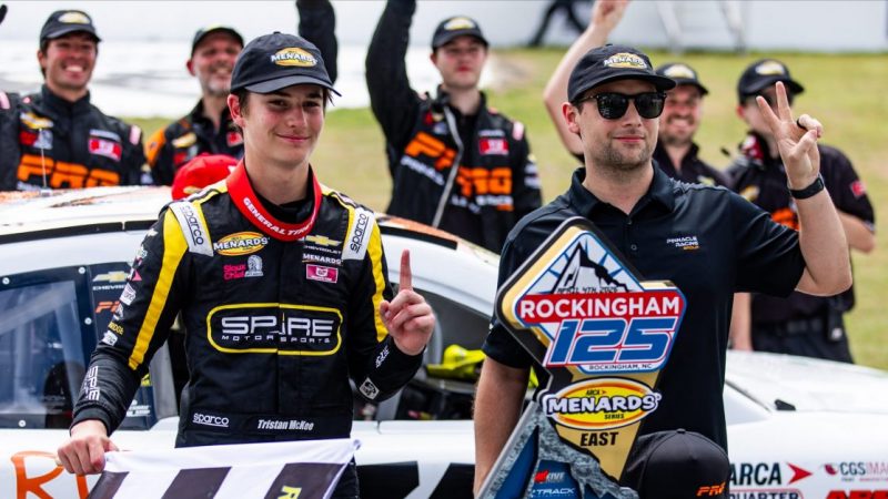 Dominanz in Rockingham: Tristan McKee bleibt in der ARCA Series East 2026 ungeschlagen