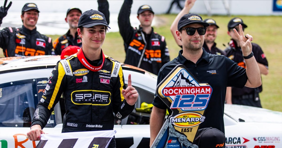 Dominanz in Rockingham: Tristan McKee bleibt in der ARCA Series East 2026 ungeschlagen