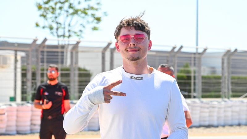 Erst Crash, dann Top 5: Julien Rehberg ist „super glücklich, vorne mitzufahren“