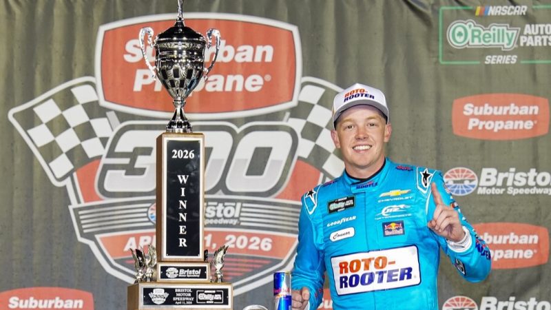 Strategie-Poker in Bristol: Connor Zilisch bezwingt Kyle Larson