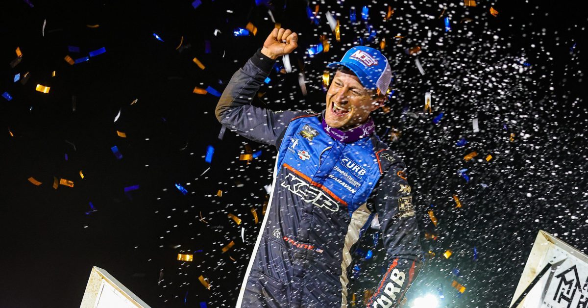 Historischer Triumph: NASCAR-Star Kasey Kahne gewinnt World-of-Outlaws-Rennen