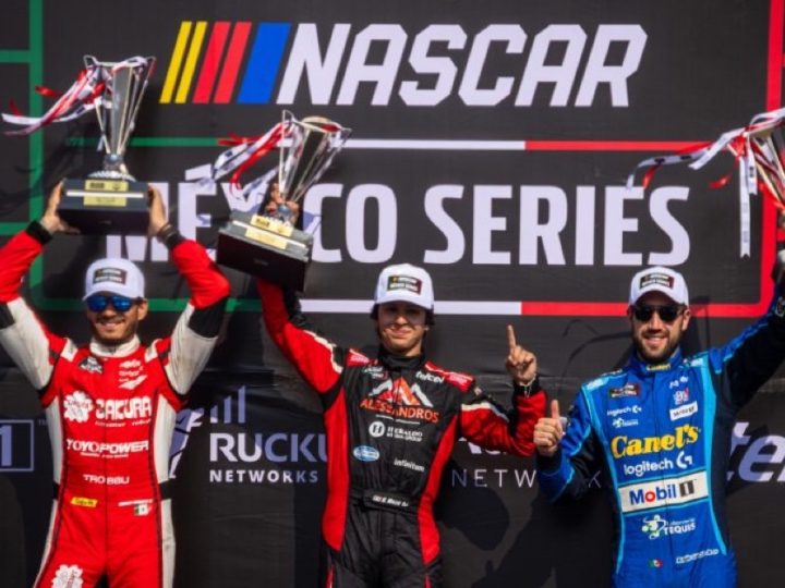 Erster Sieg für Helio Meza: Er gewinnt die vierte Runde der NASCAR Mexico Series