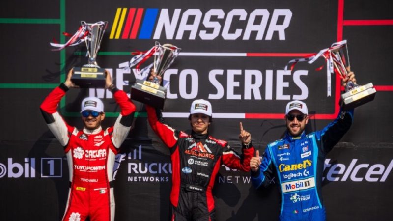 Erster Sieg für Helio Meza: Er gewinnt die vierte Runde der NASCAR Mexico Series