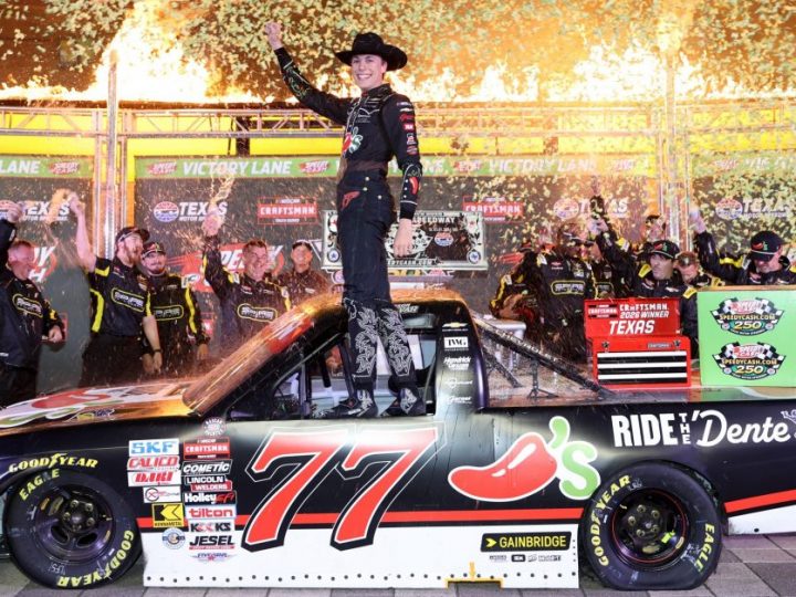 NASCAR-Siegesserie hält an: Hocevar gewinnt Texas-Truck-Rennen vor Kyle Busch