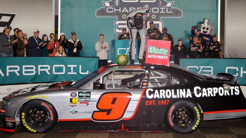 Ross Chastain ehrt Kyle Busch nach Abbruch-Sieg in der O’Reilly Series