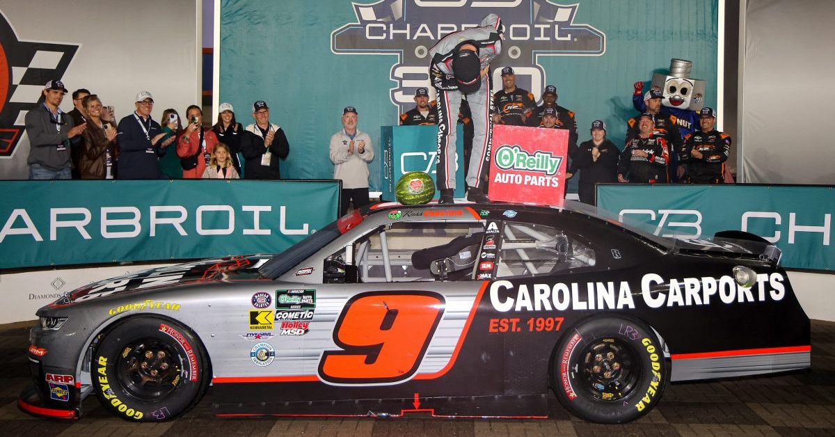 Ross Chastain ehrt Kyle Busch nach Abbruch-Sieg in der O’Reilly Series