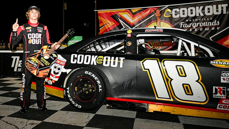 ARCA-East-Dominanz der Startnummer 18: Max Reaves in Nashville nicht zu stoppen