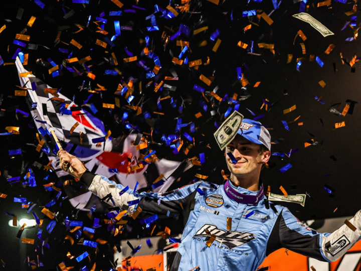 Dominanz in Perfektion: Kofoid erobert den Huset’s Speedway bei den World of Outlaws