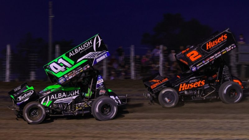 Carson Macedo siegt auf dem River Cities Speedway