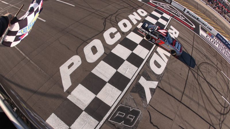 Pocono-Wahnsinn: Allgaier trotzt zehn Gelbphasen und baut O’Reilly-Führung aus