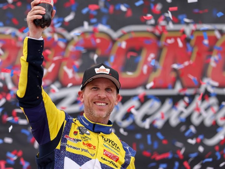 Hattrick komplett: So siegte Denny Hamlin auf dem Pocono Raceway