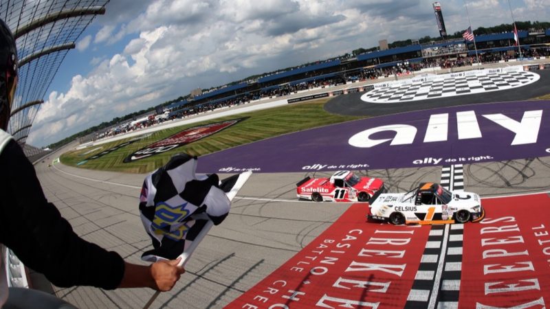 Heim-Time in Michigan: Der aktuelle Truck-Champion siegt wieder
