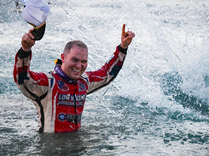 Ein perfektes Wochenende für Bobby Pierce in der World of Outlaws Late Model Series 