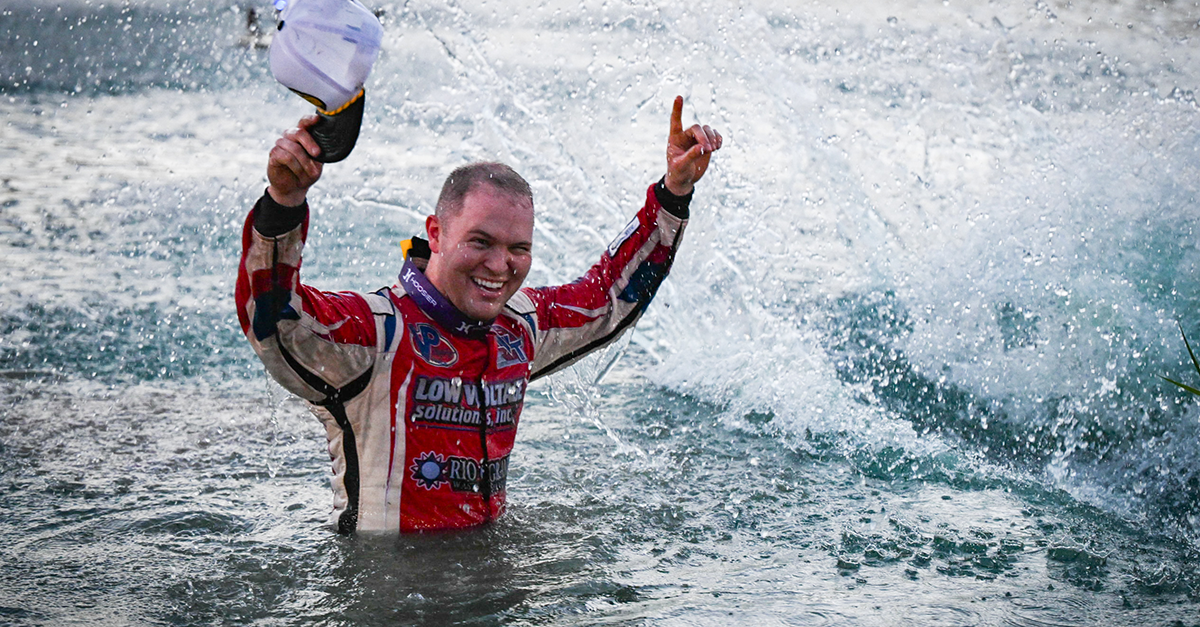 Ein perfektes Wochenende für Bobby Pierce in der World of Outlaws Late Model Series 