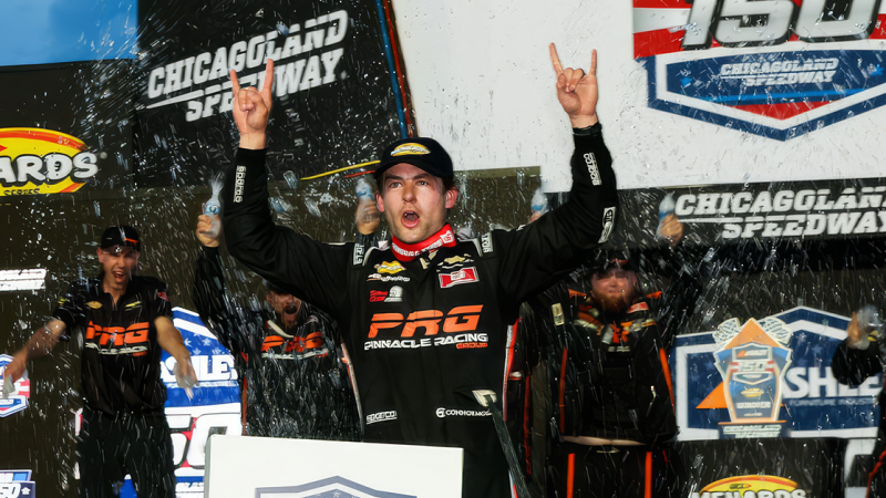 Pinnacle Racing Group dominiert ARCA in Chicagoland: Connor Mosack siegt